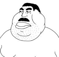 angry hair mustache nicolás_maduro nose obese subvariant:hindumutt thick_eyebrows ugly variant:meximutt // 888x849 // 16.4KB