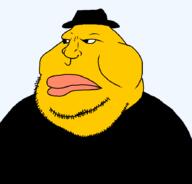 cringe fat meximutt obese roblox soyjak stubble transparent_background variant:meximutt // 888x849 // 14.4KB