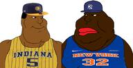 basketball brown_skin buff chad clothes fat gynaecomastia hat indiana_pacers jersey national_basketball_association nba new_york_knicks nigger subvariant:mexiaryan variant:meximutt // 1654x847 // 594.2KB