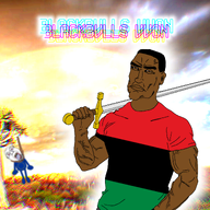 blacked hanging holding_sword subvariant:perceptive_chud two_soyjaks variant:bernd variant:chudjak // 2000x2000 // 2.5MB