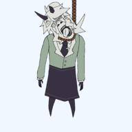 ack clothes demon dyke fpe fundamental_paper_education hair hanging horn miss_grace open_mouth principal rope satan suit tongue tongue_out toothpick uniform variant:bernd variant:gapejak // 2048x2048 // 62.2KB