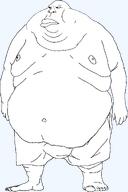 aliased big_lips fat full_body meta:tagme nipple obese shorts subvariant:bantumutt subvariant:beast transparent_background variant:meximutt white_skin // 1749x2633 // 71.0KB