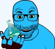 blue_skin claws fingerless_glove glasses green holding_object no_nose pop_fizz potion skylanders stubble variant:el_perro_rabioso video_game yellow_eyes // 391x350 // 33.1KB