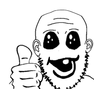 ear meta:good_for_blogposting one_tooth poopson real_poopson stubble thumbs_up transparent_background variant:poopson variant:vlodson // 402x383 // 54.6KB