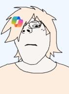 artificial_intelligence closed_mouth copilot female glasses microsoft neutral robot soyjak subvariant:terryjak wholesome // 870x1174 // 40.2KB