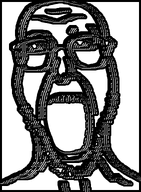 bald distorted forehead_lines glasses inverted neck nose open_mouth soyjak stubble surealism teeth variant:ukrojak variant:unknown white_background // 568x776 // 25.8KB