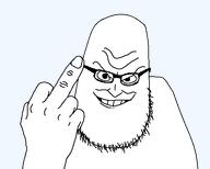 arm fuck_you grin middle_finger template variant:syndromejak white_skin // 557x446 // 7.9KB