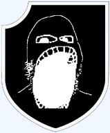 beard black_and_white black_skin emblem mouth nazism no_glasses no_nose pixelated schutzstaffel subvariant:tismjak variant:gapejak // 800x965 // 43.8KB