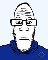 blue_jacket closed_mouth clothes european_union neutral series:fusionjaks subvariant:euromutt subvariant:euroneutralplier subvariant:neutralplier template variant:markiplier_soyjak white_skin // 1039x1300 // 31.2KB