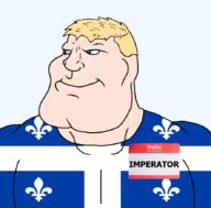 aryan blond blue_eyes buff canada flag:quebec hair hello_my_name_is_(sticker) imperator_(user) quebec subvariant:mexiaryan transparent_background variant:meximutt white_skin // 886x872 // 99.6KB