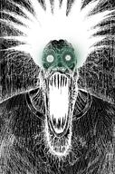 black_skin first_schizojak_image first_thoughjak_image glowing glowing_eyes hair inverted open_mouth schizo soyjak stubble subvariant:schizojak thougher variant:markiplier_soyjak // 1048x1584 // 400.5KB