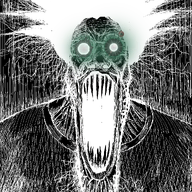 black_skin first_schizojak_image first_thoughjak_image glowing glowing_eyes hair inverted open_mouth schizo soyjak stubble subvariant:schizojak thougher variant:markiplier_soyjak // 1048x1584 // 400.5KB