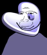 eyelids g_(4chan) gentoo glasses linux small_eyes smile soyjak stubble subvariant:massjak subvariant:wholesome_soyjak technology variant:gapejak // 755x879 // 177.6KB