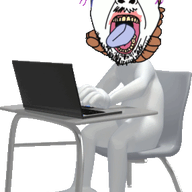 animated bloodshot_eyes computer crying glasses hanging rope sitting soyjak spinning stubble tranny typing variant:bernd // 290x449 // 480.3KB