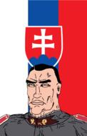 blue_eyes chud czechoslovakia flag:slovakia general rudolf_viest slovakia subvariant:perceptive_chud uniform variant:chudjak white_skin // 799x1257 // 82.1KB