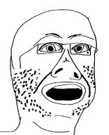 34 asymmetric_nose dumbfounded full_head iris nerd pig_nose recessed_jawline smooth upturned_nose variant:unknown // 775x962 // 65.3KB