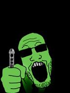 3d animated artist:greenfag central_intelligence_agency flash glowing men_in_black neuralizer variant:markiplier_soyjak video // 1080x1440, 2.1s // 409.1KB