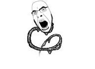 angry glasses open_mouth soyjak stubble the_binding_of_isaac variant:cobson video_game // 818x598 // 40.1KB