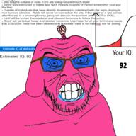 2024 angry brain brainlet doll_(user) drool february february_28 floyd_(soyjak_party) glasses iq janny nate_(soyjak_party) open_mouth pink_skin raid_(soyjak_party) stubble teeth twitter variant:feraljak // 1024x1024 // 495.2KB