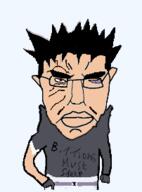 akatsuki chud closed_mouth clothes hair heterochromia millions_must_die naruto_(series) rinnegan scar uchiha_obito variant:chudjak // 202x274 // 17.5KB