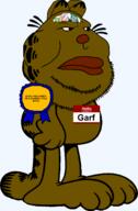 angry animal anime award big_lips brown_skin cat fire fur garf_(user) garfield hatsune_miku name_tag namefags obsessed rent_free scared stubble swabag transgender_flag variant:meximutt vocaloid // 1072x1634 // 78.8KB