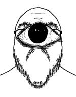 artist:fleertson creepy glasses mustache no_mouth one_eye stubble thick_eyebrows variant:flartson // 410x524 // 18.3KB