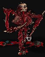 3soyjaks angry blood chud dead_space decapitation evil full_body glasses gore hair holding_object holding_severed_head horror isaac_clarke long_hair monster necromorph open_mouth severed_head soyjak subvariant:chudjak_front variant:alicia variant:chudjak video_game walking yellow_teeth // 2048x2600 // 4.4MB