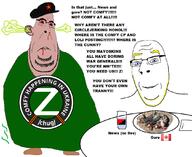 ak_74 anarchism blond blood bloodshot_eyes blue_eyes brown_skin canada canadian cap chug_(pol) clothes commie communism cunny death fat flag:canada glass glasses gore grin hat loli napkin news nosebleed pedophile plate pol_(4chan) russo_ukrainian_war stink stink_lines stinky stubble subvariant:blobson subvariant:hornyson subvariant:nucob suicide table tranny variant:cobson water white z_(russian_symbol) // 1080x884 // 318.4KB