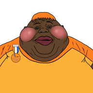 badge black_skin blush brown_skin character:hunky clothes deflowered_dutch_dyke_(transexual) eyebrows eyelashes fat lips meta:remake mymy_(ongezellig) ongezellig orange_hair redraw subvariant:branigger subvariant:fat_alicia subvariant:hunky_twink_sex_machine transparent_background tshirt variant:alicia variant:brandon variant:meximutt // 990x990 // 91.2KB