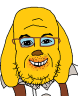 animal clothes dog dog_ear faggot gay glasses herpes homosexual janny oh_my_god_she_is_so_attractive std stubble suspenders transparent_background variant:faggyjakky white_shirt yellow_hair yellow_skin // 498x614 // 25.6KB