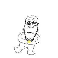animated clapping closed_mouth fat glasses jump jumping looking_at_you meta:not_a_duplicate meta:not_oc oneyplays soyjak stubble subvariant:neutralplier transparent_background variant:markiplier_soyjak // 668x661 // 269.6KB