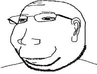 alternate bald beard eyebrow eyelid glasses smile subvariant:massjak subvariant:massjak_34 variant:gapejak // 600x459 // 8.5KB