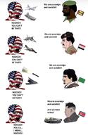 bloodshot_eyes country crying flag flag:grenada flag:iraq flag:libya_(1977) flag:north_korea flag:united_states glasses grenada hudson_austin iraq kim_jong_un libya muammar_gaddafi nordic_chad north_korea nuclear open_mouth saddam_hussein soyjak star_(symbol) stubble text variant:cryboy_soyjak // 780x1197 // 277.3KB