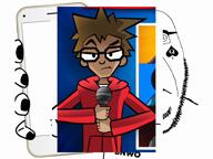 hokuto_no_ken hyperborea phone_call pointing queen_of_spades rich_piana sonnenrad subvariant:muscular_chud variant:a24_slowburn_soyjak variant:bernd variant:chudjak variant:cobson variant:feraljak video wigger // 1440x1080, 17.1s // 17.7MB