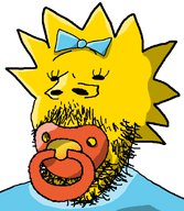 baby babyjak beard bow caca maggie_simpson no_glasses shaded shading spiky_hair subvariant:babyjak subvariant:wholesome_soyjak the_simpsons tiny_eyes transparent_background trend:babyjak variant:gapejak yellow_skin // 797x917 // 40.9KB