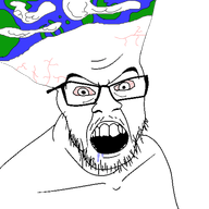 beard bloodshot_eyes cloud drool earth glasses planet soyboy stubble variant:feraljak vein // 500x500 // 66.8KB