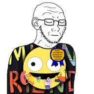 award closed_eyes closed_mouth ear its_over most_interests_ruined_by_trannies_award psychicpebbles smiling_friends stubble text variant:soyak zach_hadel // 1200x1200 // 701.0KB