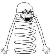 angry beard bloodshot_eyes crying full_body skinny soyboy spring stick subvariant:stickboy variant:cryboy_soyjak // 411x454 // 42.2KB