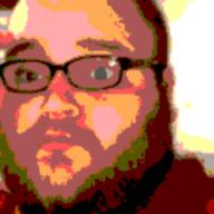 2019 3dgifmaker animated beard closed_mouth clothes colorful distorted ext=gif fat fat_duel glasses irl open_mouth red_tshirt schizo soyboy subvariant:fatjak_irl tshirt variant:fatjak // 250x250 // 295.0KB