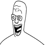 bald gape glasses long_face nose variant:headjak wrinkles // 731x732 // 5.1KB