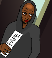 arm background bald beard black_eyes black_skin color door eyebrows glasses hand holding_object hoodie mouth nigger nigger_mouth nose rape shitskin variant:other variant:unknown what_the_fuck_should_the_variant_of_this_be // 267x298 // 7.2KB