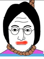 glasses hair hanging nose red_lips stubble tranny variant:lennonjak // 191x255 // 16.9KB