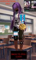 UID_27 brown_skin fat gempass hanging pass soygempass swastika transgender_flag variant:impish_soyak_ears yuri yuri_(doki_doki_literature_club!) // 419x700 // 437.0KB