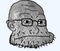 closed_mouth dwarf_planet ear glasses haumea planet smirk solar_system soyjak space stubble variant:soyak // 414x354 // 120.4KB