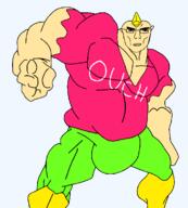 blond buff chad chad_thundercock closed_mouth clothes full_body glasses green_pants hand looking_at_you muscles muscular_male ouch pink_shirt soyjak subvariant:chudchud subvariant:chudjak_front subvariant:unbotheredchud tan_skin transparent_background variant:chudjak virgin_vs_chad yellow_hair yellow_shoes // 1170x1297 // 110.1KB