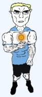 argentina blond blue_eyes buff clothes subvariant:chudjak_front subvariant:unbotheredchud variant:chudjak vein // 549x1268 // 64.3KB