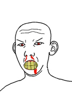 angry blood blood_from_mouth clenched_teeth ear red_eyes rotten_teeth template variant:kuzjak white_skin yellow_teeth // 810x1080 // 17.4KB