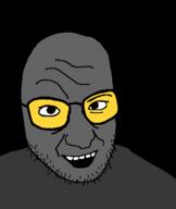 glasses soot soot_colors soyjak soyjak_party stubble variant:snopesjak // 520x618 // 15.0KB