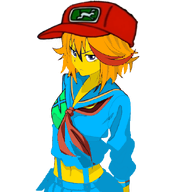 anime clothes eyes female hair hat kill_la_kill matoi_ryuko nas:sneed sneed sneed's_feed_and_seed tranime_girl yellow_skin // 600x632 // 171.6KB