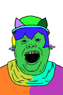 clothes fat hat jimbo_(namefag) jimbraphog meta:namefags open_mouth scarf trend:colorjak variant:alicia // 590x884 // 17.2KB